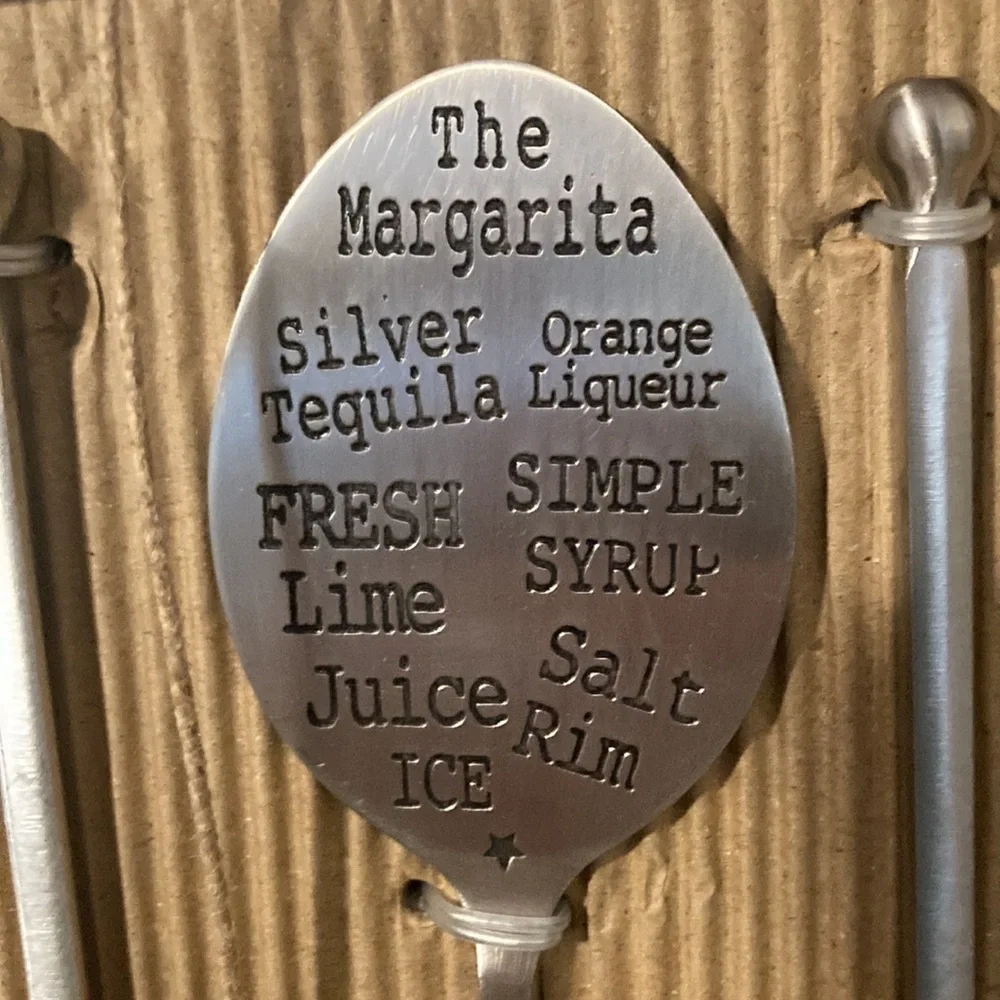 Towle Hand Stamped Cocktail Stirrers